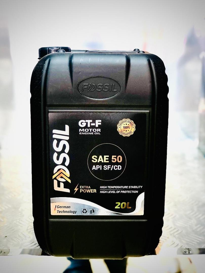 Huile moteur  20 Litres SAE  50 essence