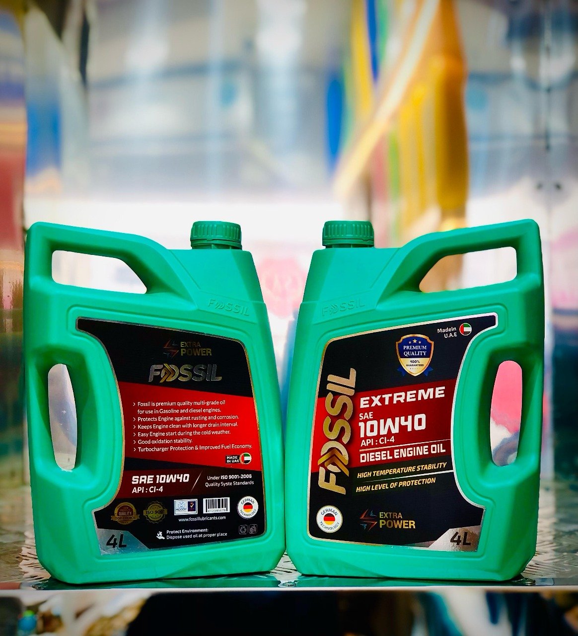 Huile Moteur 10w40 Diesel 4 litres