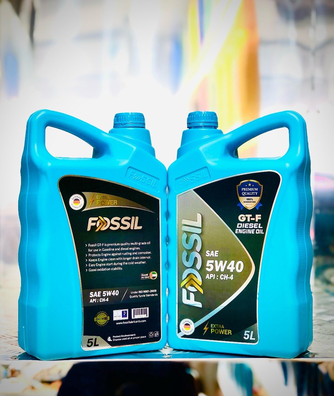 Huile Moteur 5w40 Diesel 5 Litres