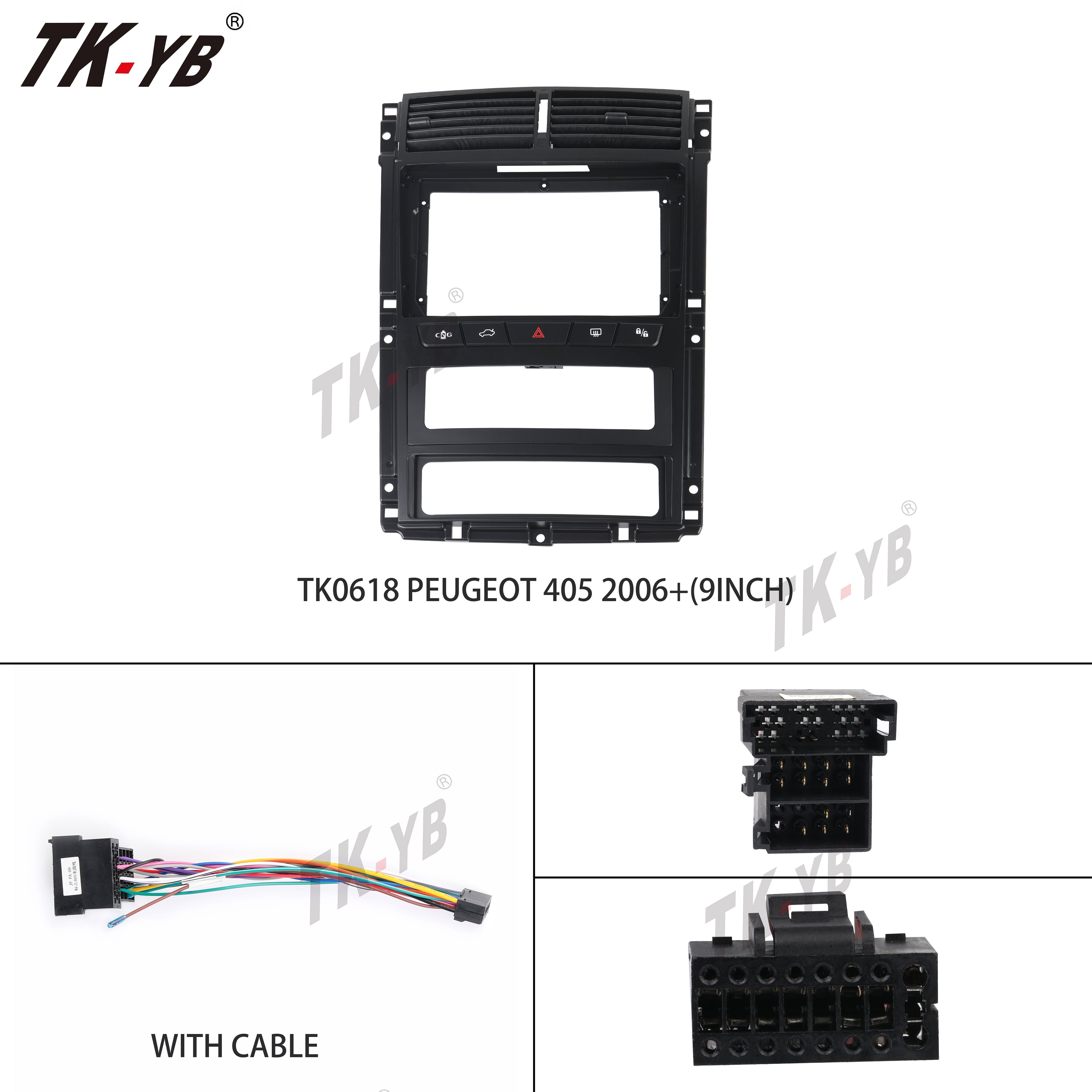 Ecran android  PEUGEOT 206/207/308/405/407