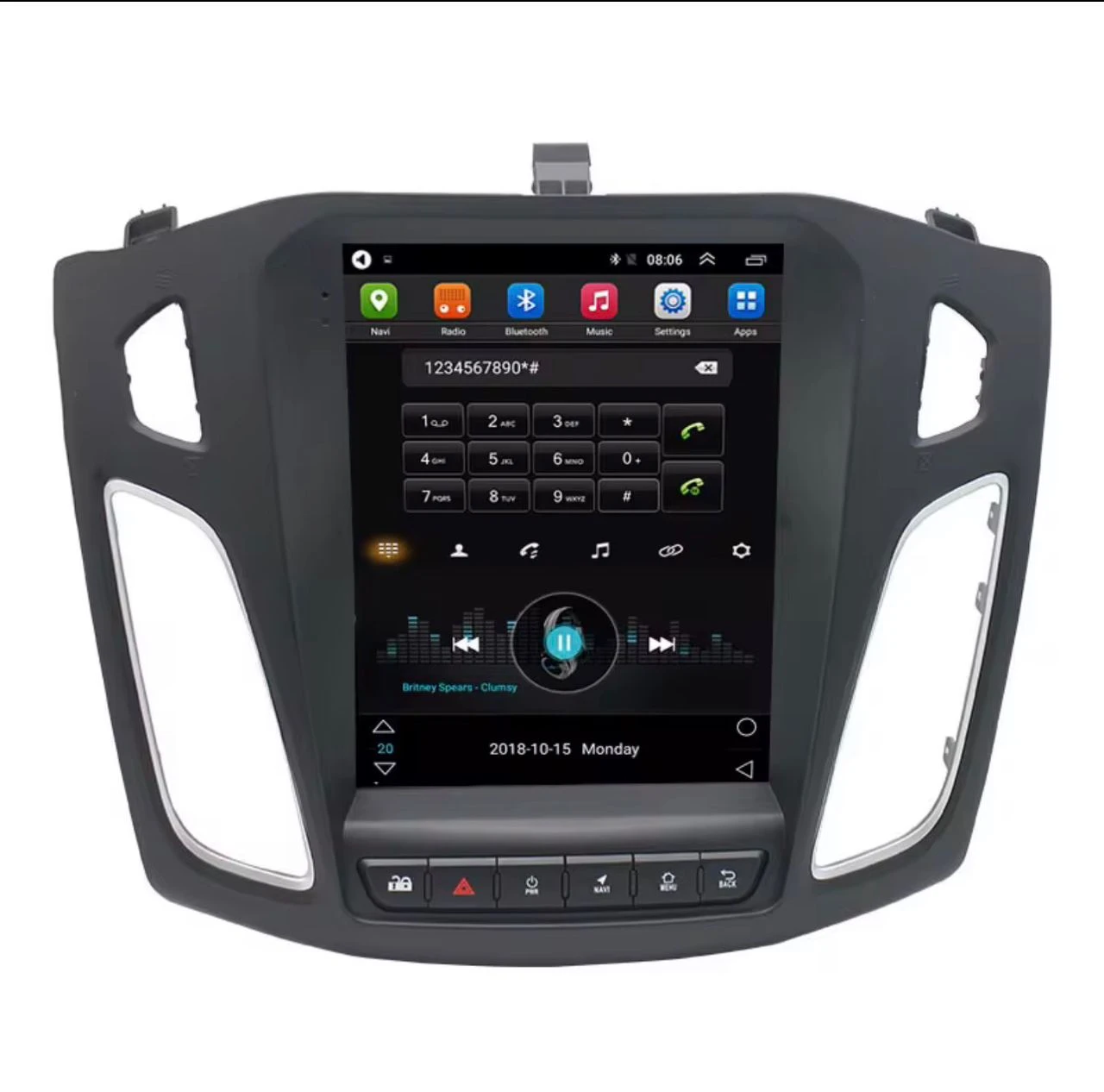 Ecran Tesla Ford Focus 2012/2017