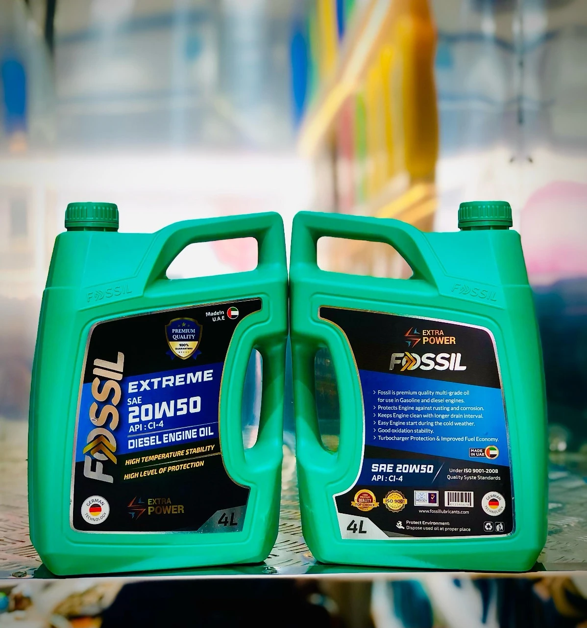 Huile Moteur 20w50 Diesel  4 litres