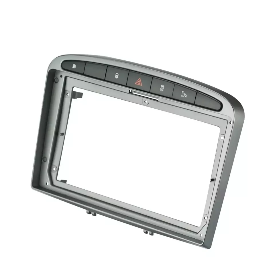 Cadre de Radio Android de voiture pour Peugeot 2007 2013 308 408