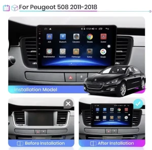 Autoradio Android pour Peugeot 508 508SW 2011-2018