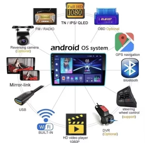 Autoradio Android pour Peugeot 508 508SW 2011-2018