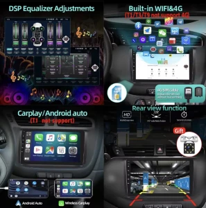 Carplay Citroen Jumpy 3 Space Tourer 2016-2021 Android 12 autoradio 4G WIFI